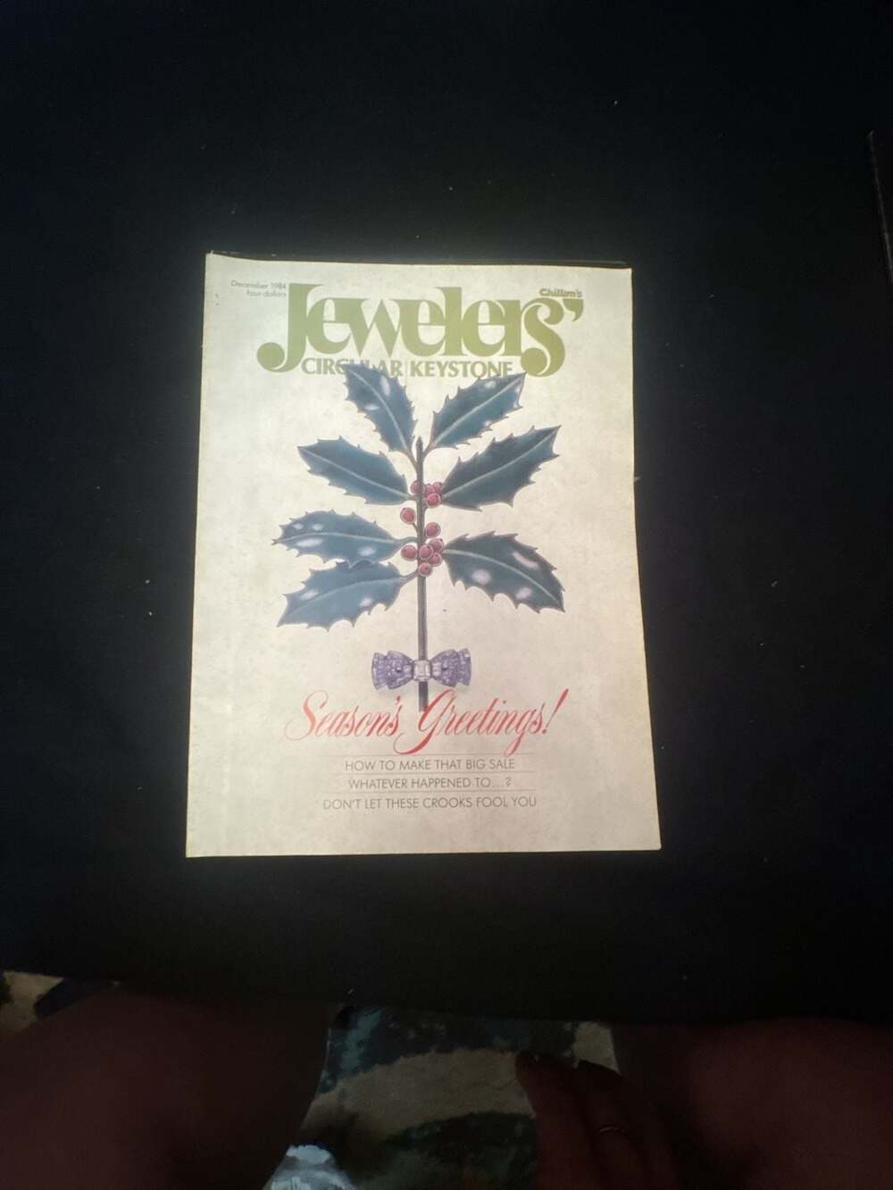 Jewelers' Circular-Keystone Magazine December 1984, Vol. CLV No. 12